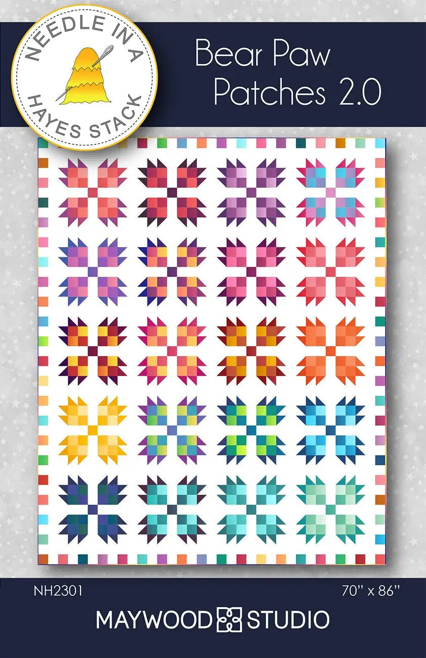 Bear Paw Patches 2.0 - Linda's Electric Quilters