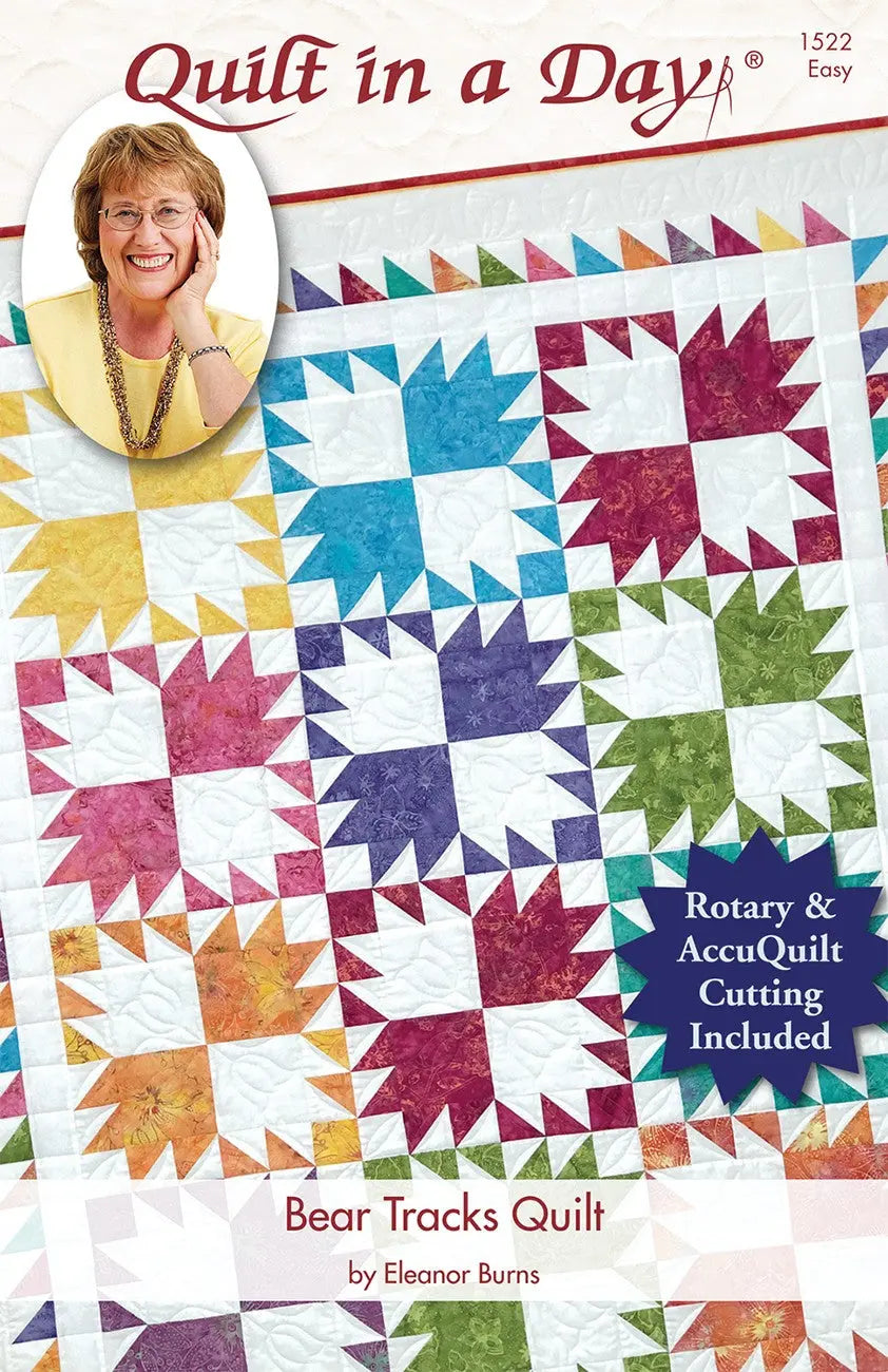 Bear Tracks Quilt for Rotary & AccuQuilt Checker Distributor