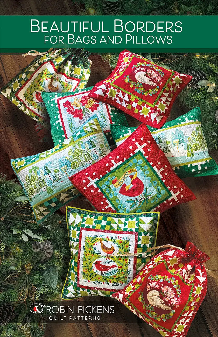 Beautiful Borders for Bags and Pillows - Linda's Electric Quilters
