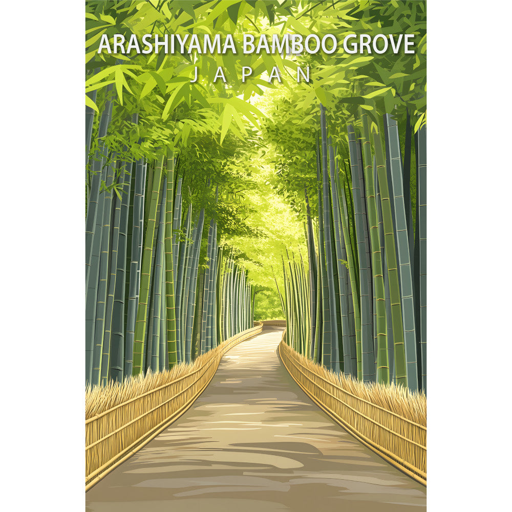 Beautiful Places Travel Poster Fabric Panel 17