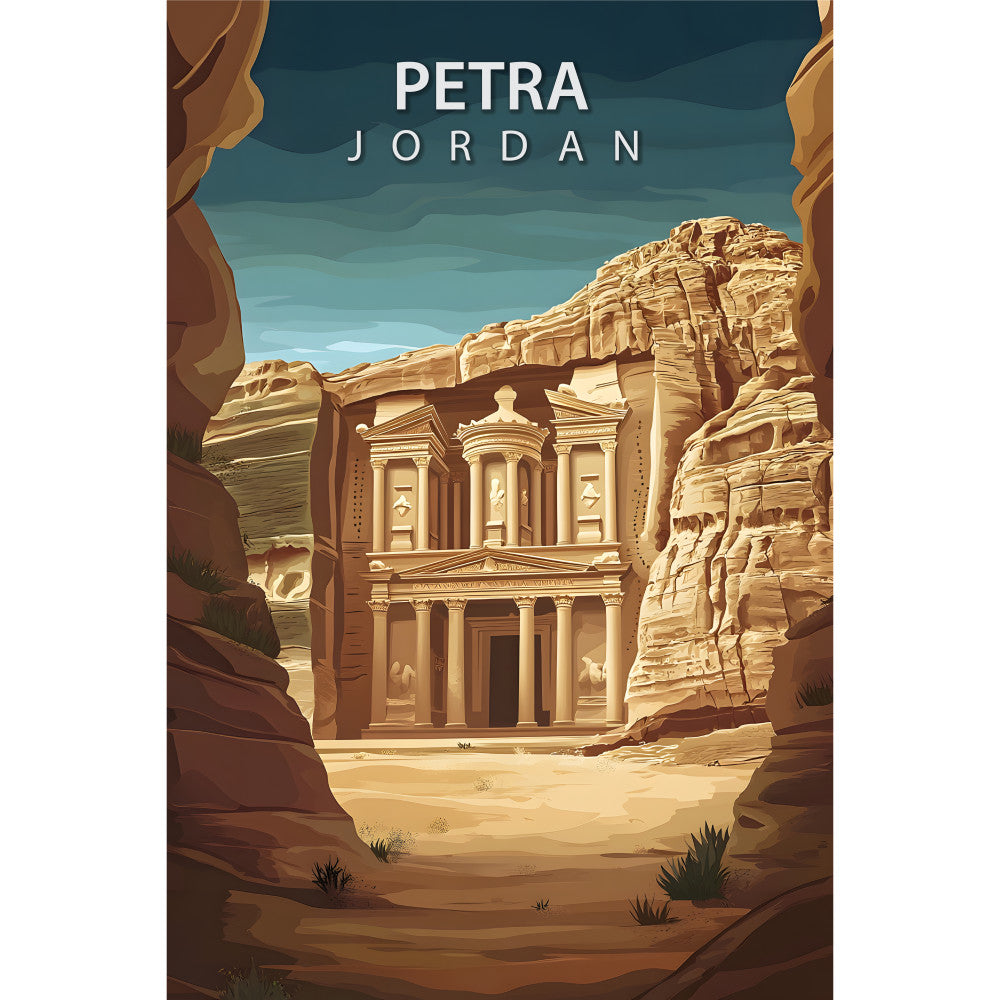 Beautiful Places Travel Poster Fabric Panel 18