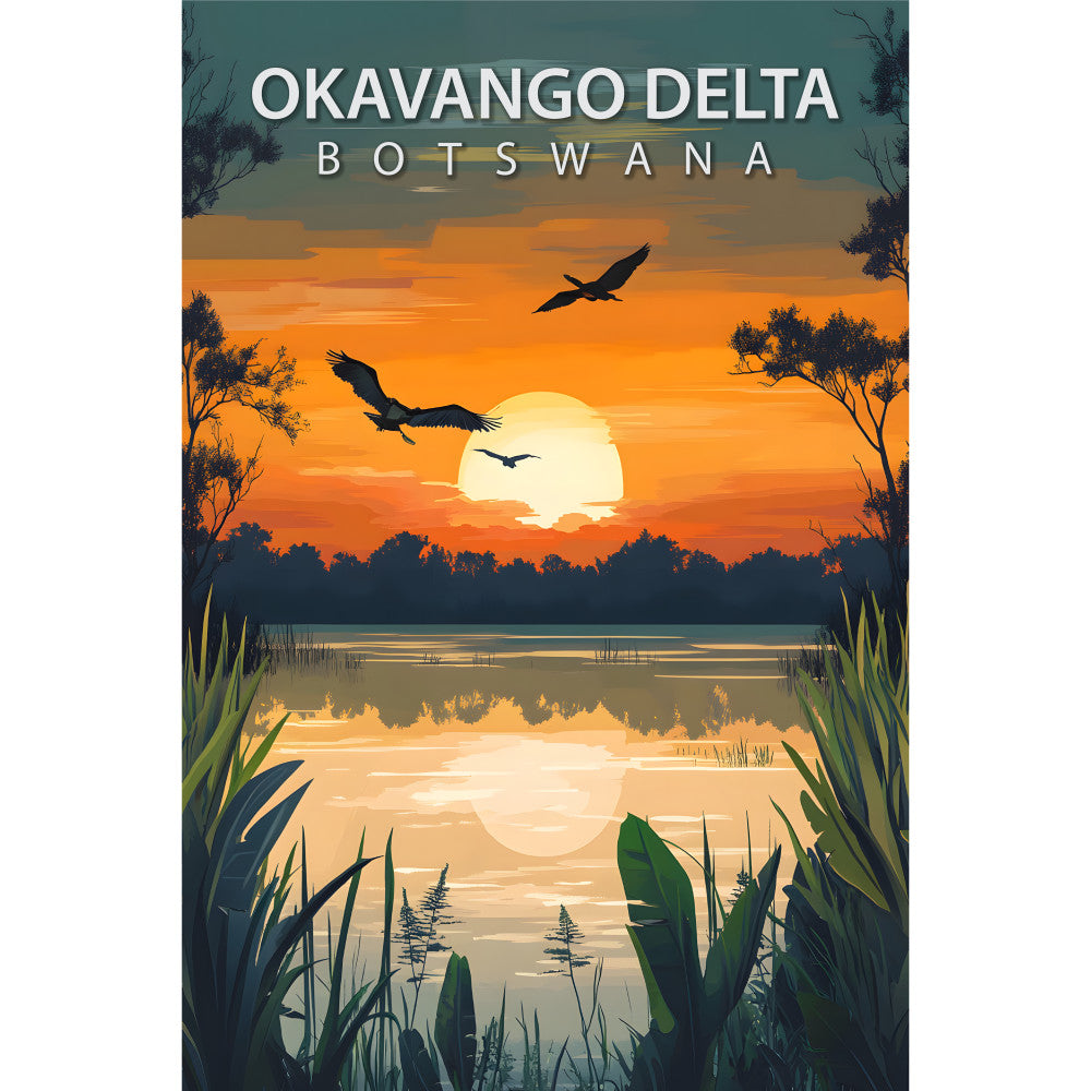 Beautiful Places Travel Poster Fabric Panel 2