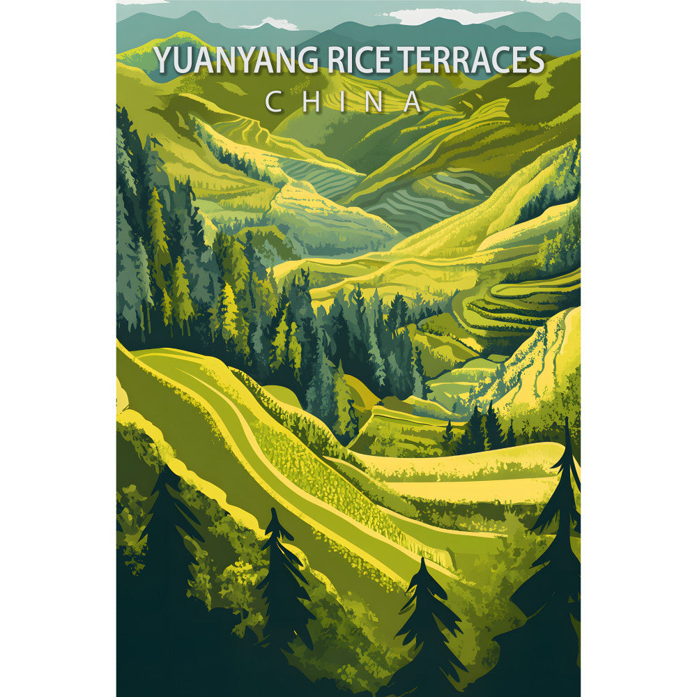 Beautiful Places Travel Poster Fabric Panel 21