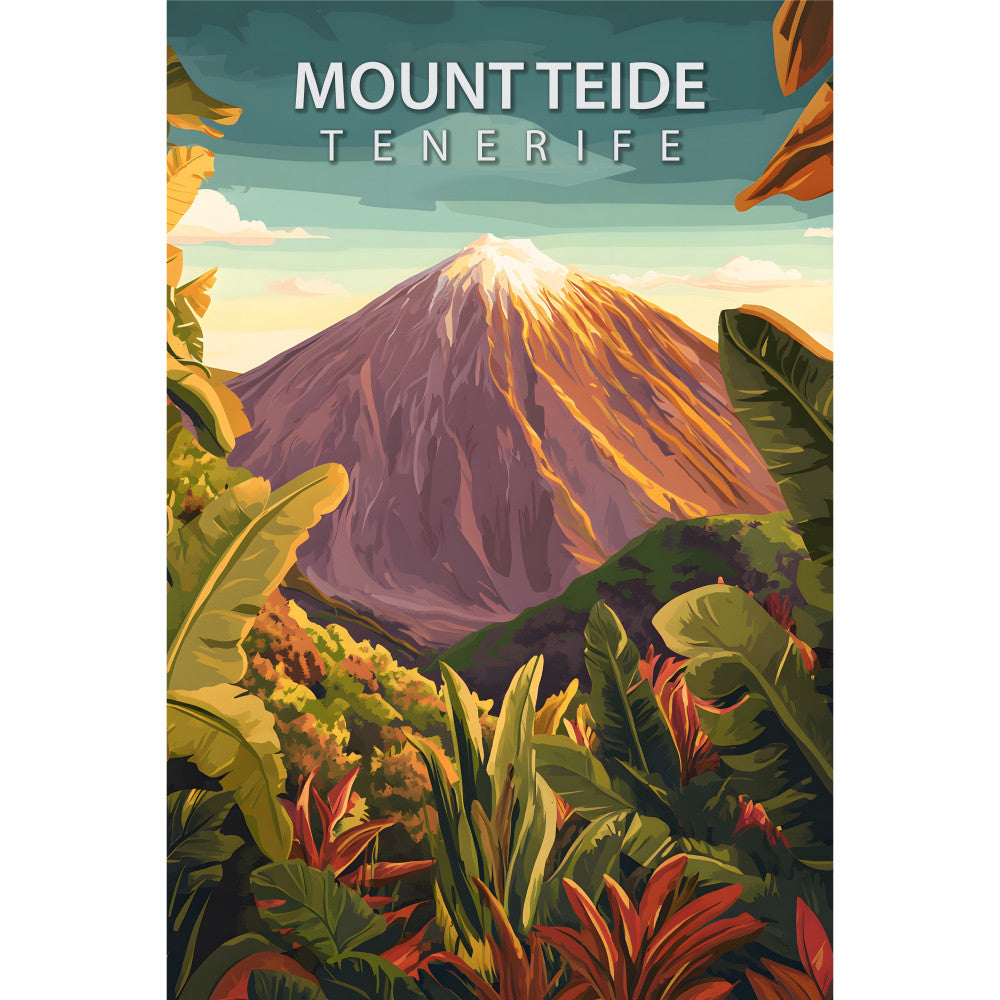 Beautiful Places Travel Poster Fabric Panel 22