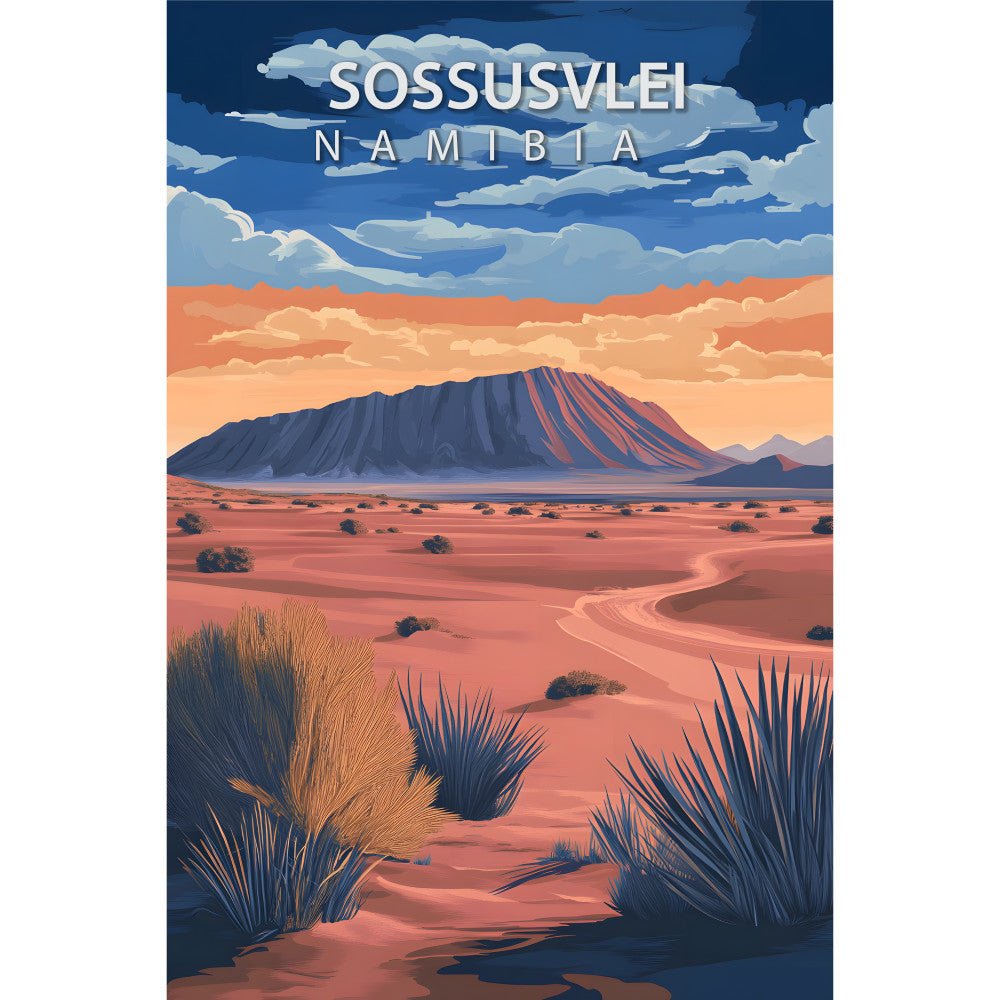 Beautiful Places Travel Poster Fabric Panel 24