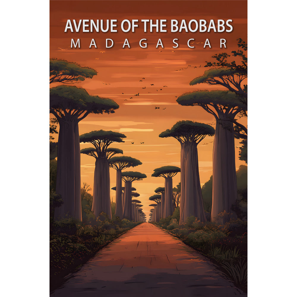 Beautiful Places Travel Poster Fabric Panel 30