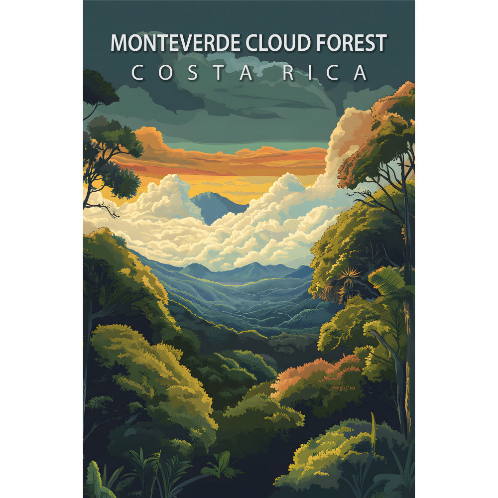 Beautiful Places Travel Poster Fabric Panel 6