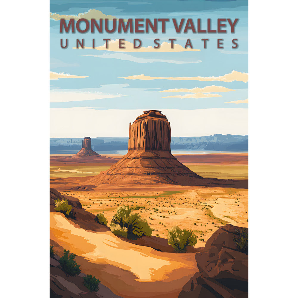 Beautiful Places Travel Poster Fabric Panel 8