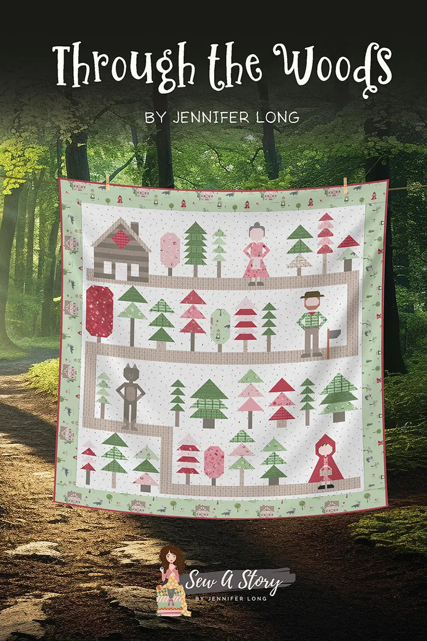 Bee Sew Inspired Through the Woods Project Booklet Checker Distributor