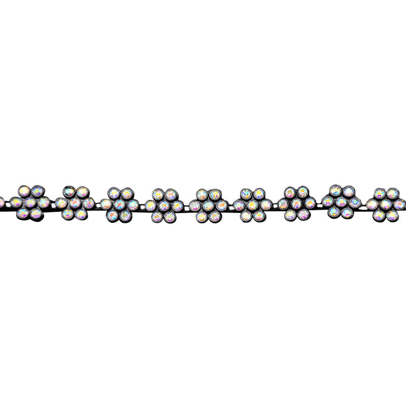 Belagio Enterprises - 1/2" Width Rhinestone Trim (10 Yard Roll) - BR-451-02 Black