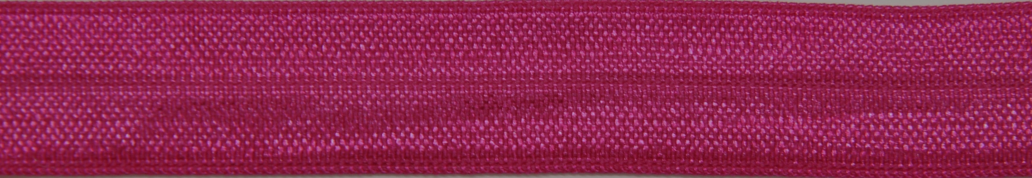Belagio Enterprises - 1/2" width Fold-Over Elastic Ribbon (50 Yard Roll) - BE-305-42 Fuchsia