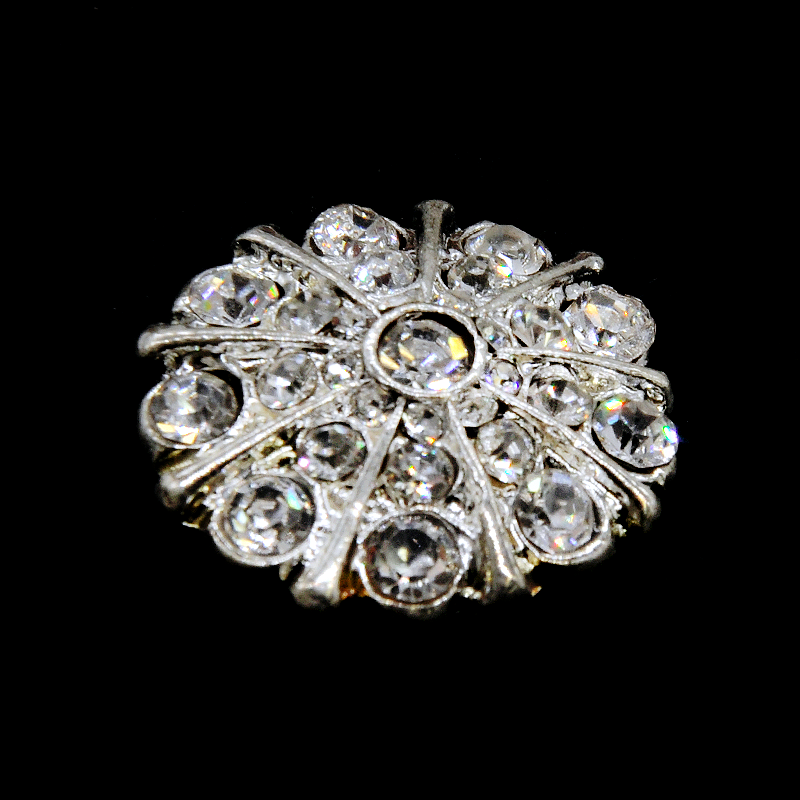 Belagio Enterprises - 1" Width Rhinestone Buttons (6pcs per Order) - BRB-159