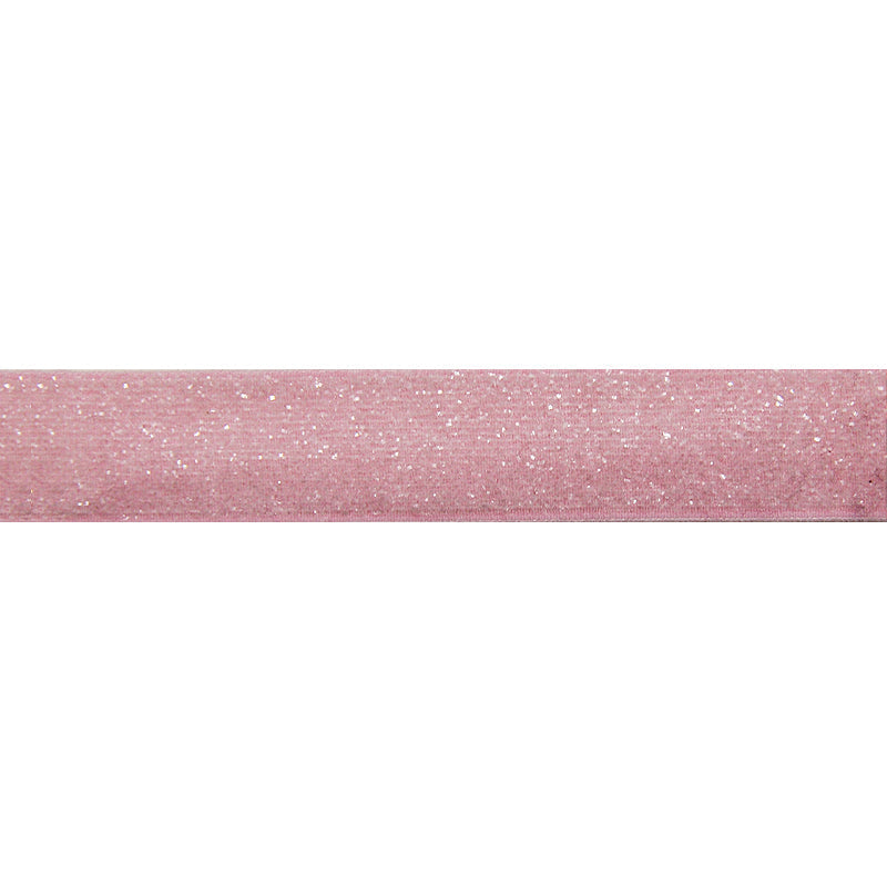 Belagio Enterprises - 5/8" width Glitz and Glamour Elastic Ribbon (20 Yard Roll) - BE-306-20 Pink