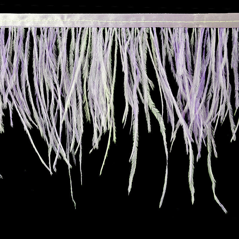 Belagio Enterprises - 6-inch Ostrich Feather Trim (11 Yard Bolt) - B-1139-21 Lavender