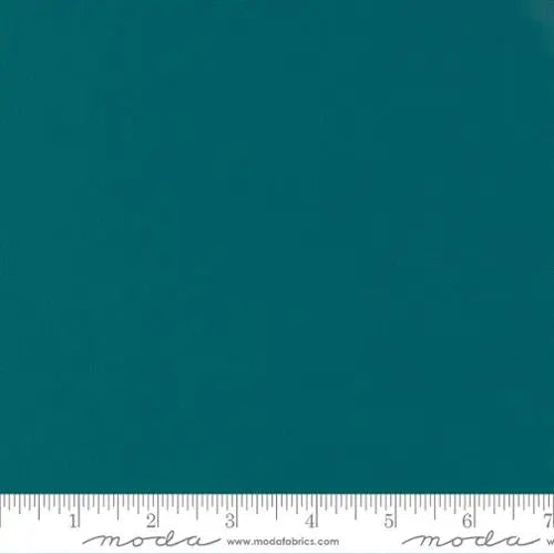 Bella Solids Dark Teal 44"/45" Fabric Per Yard Moda Fabrics & Supplies