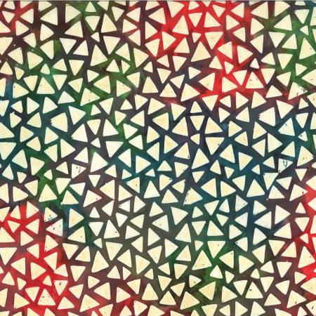 Benartex 9276-99 Triangles - Multi 45" Fabric Per Yard