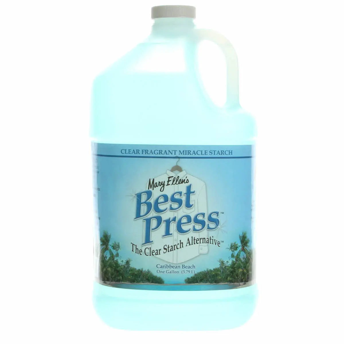 Best Press Spray Starch Caribbean Beach Gallon Refill Size - Linda's Electric Quilters