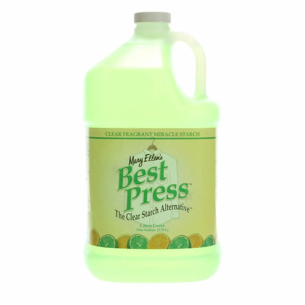 Best Press Spray Starch Citrus Grove Gallon Refill Size - Linda's Electric Quilters