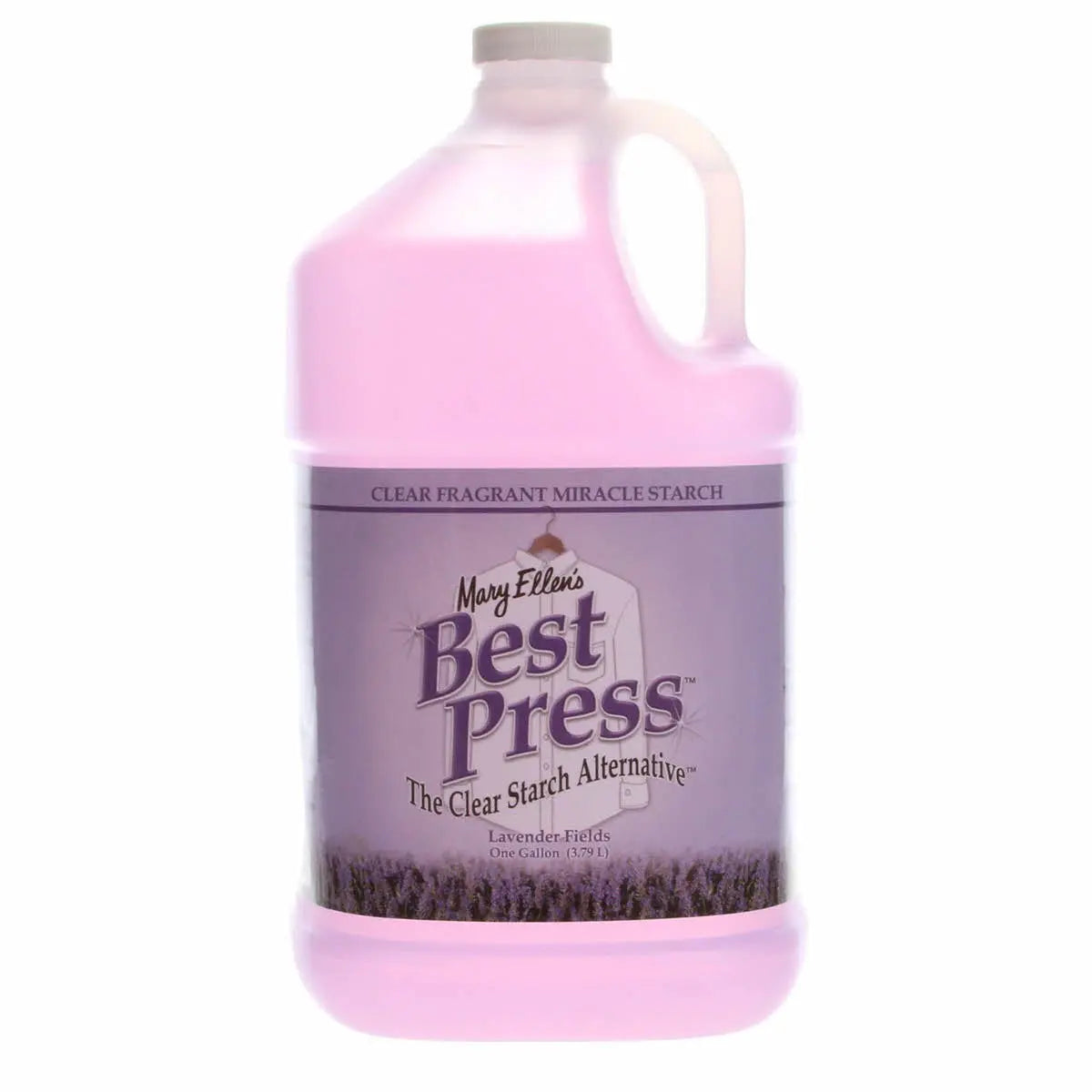 Best Press Spray Starch Lavender Fields Gallon Refill Size - Linda's Electric Quilters