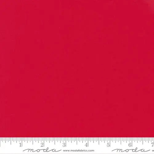 Bettys Red Bella Solids 44"/45" Fabric Per Yard Moda Fabrics & Supplies