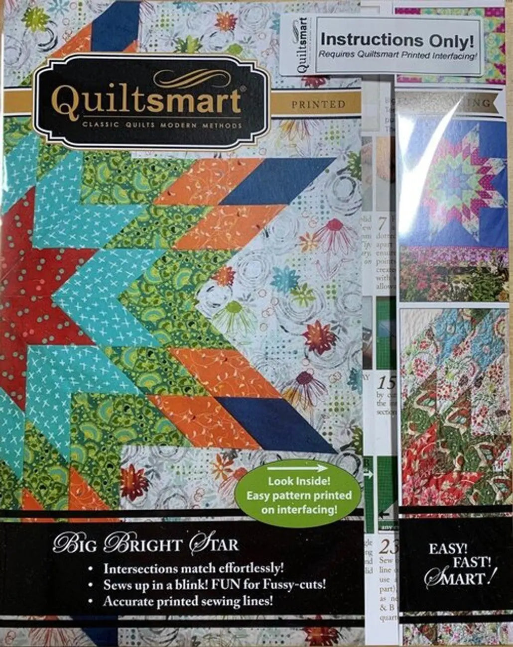 Big Bright Star - Linda's Electric Quilters