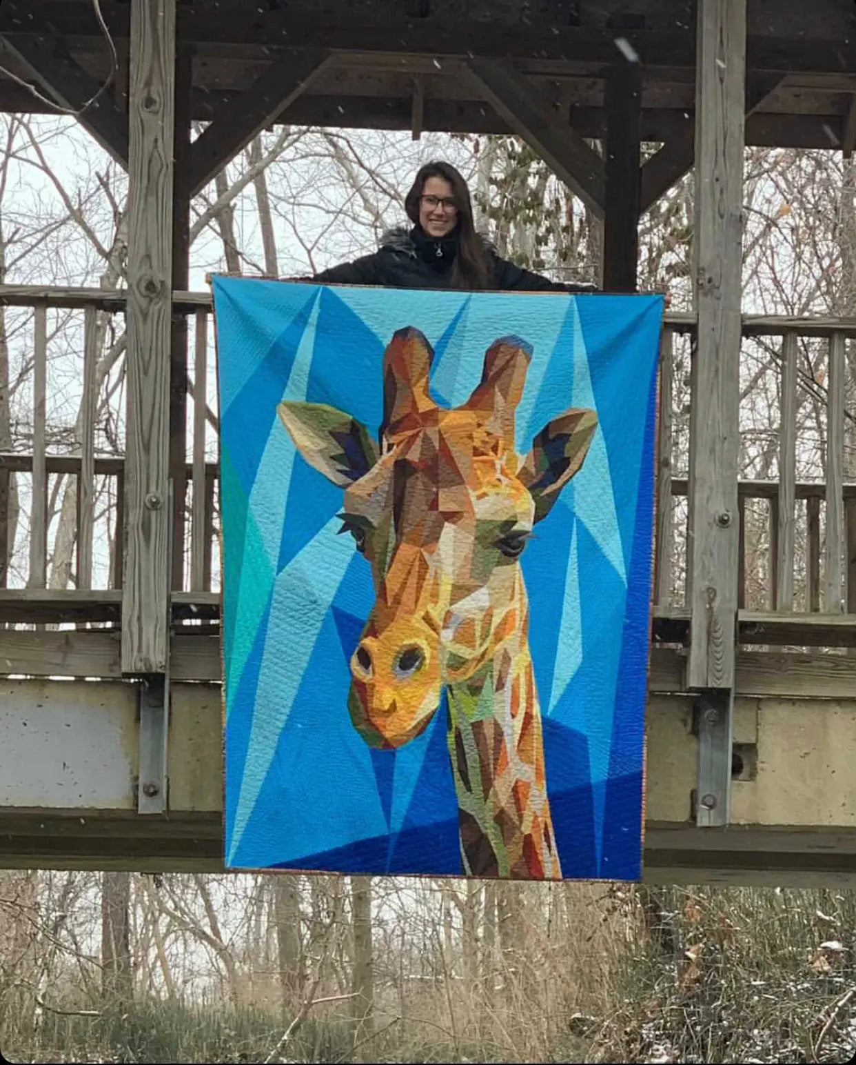 Big G the Giraffe Quilt Kit Legit Kits