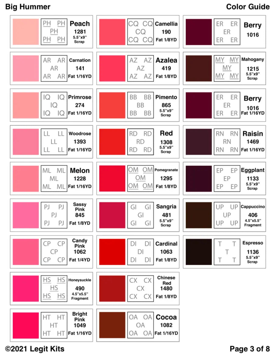 Big Hummer Quilt Kit - Linda's Electric Quilters