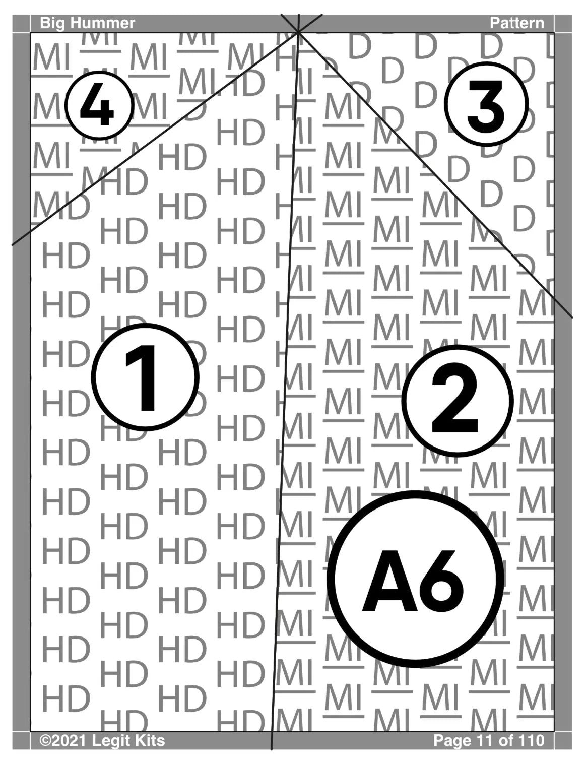 Big Hummer Quilt Kit - Linda's Electric Quilters