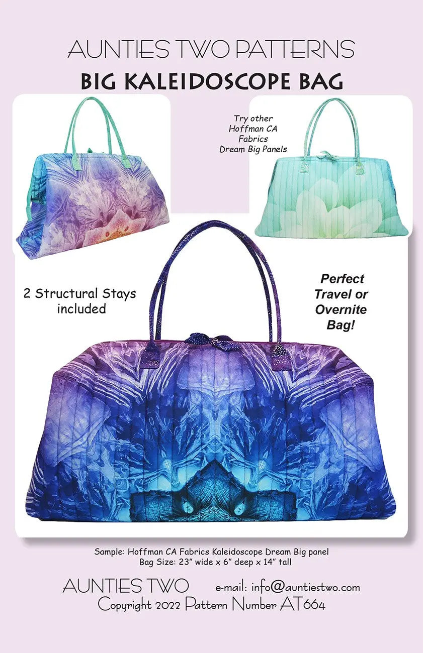 Big Kaleidoscope Bag - Linda's Electric Quilters