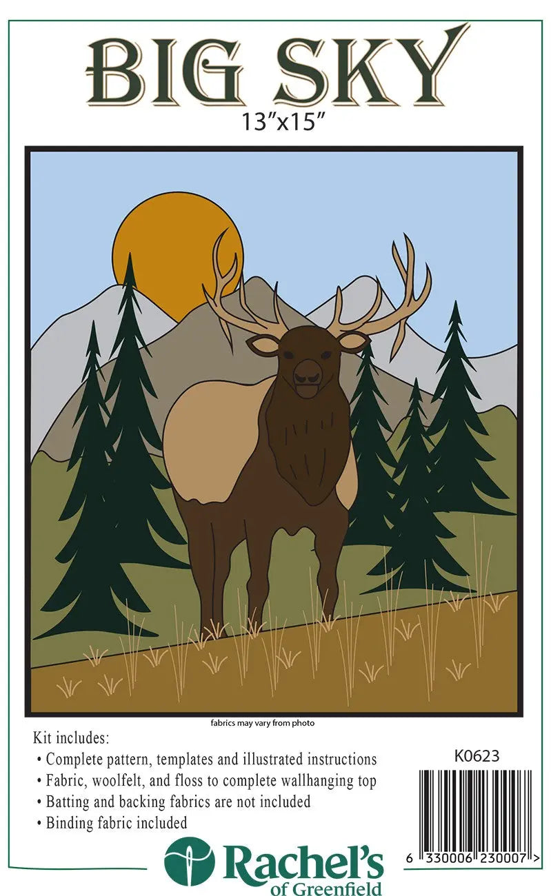 Big Sky Wallhanging Kit - Linda's Electric Quilters