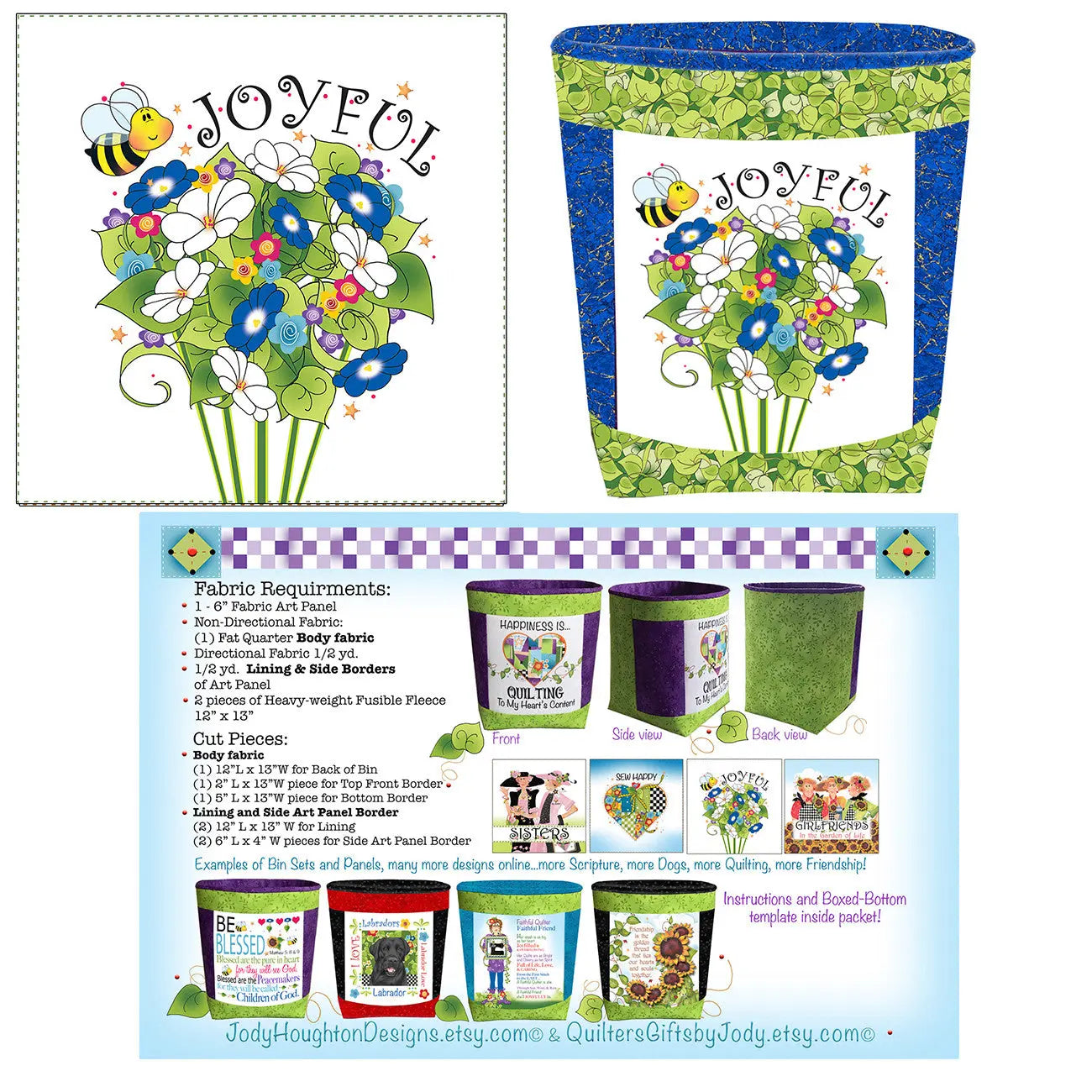 Bin Set Joyful Checker Distributor