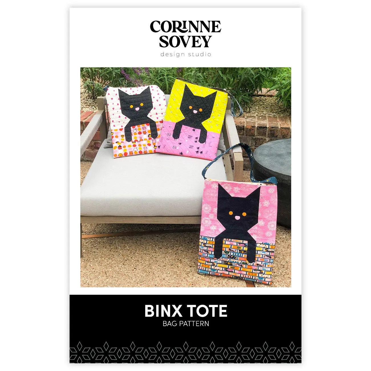 Binx Tote Pattern - Linda's Electric Quilters