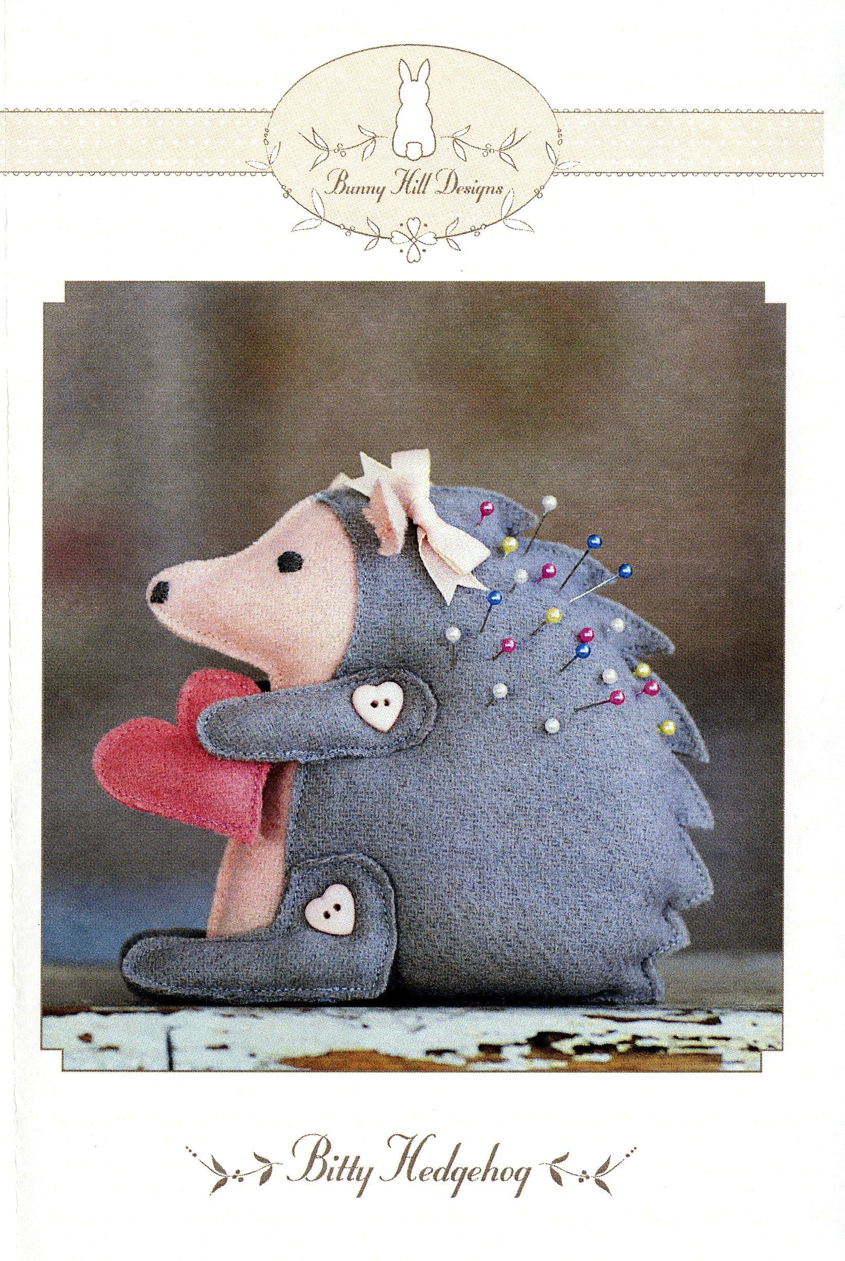 Bitty Hedgehog Pincushion