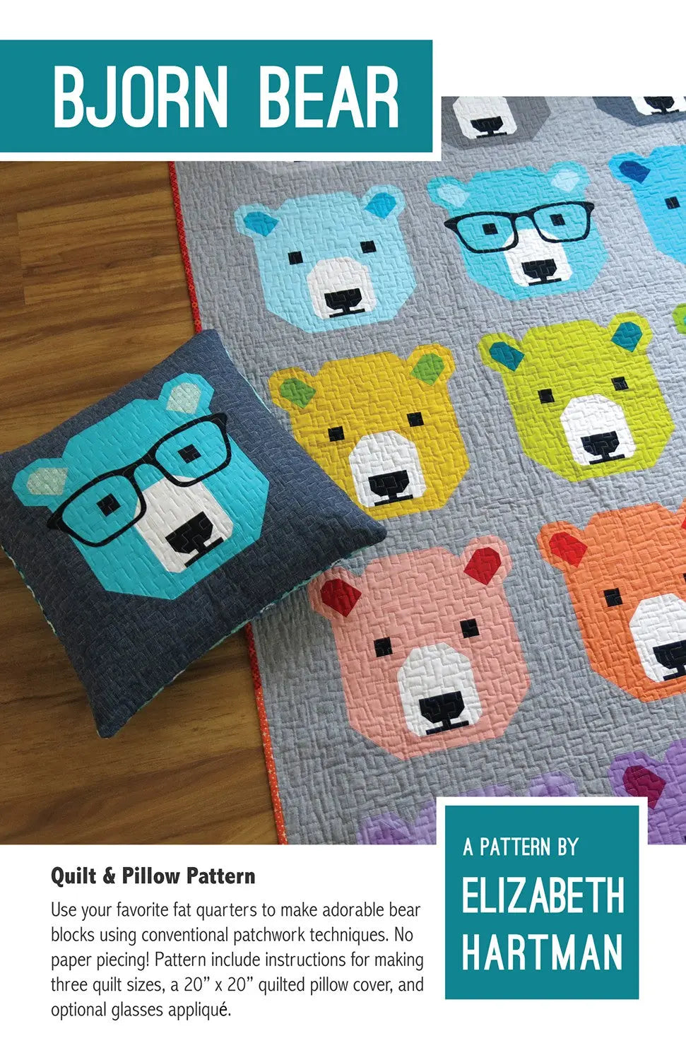 Bjorn Bear - Linda's Electric Quilters