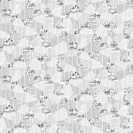 Black And White Abstract Cotton Wideback Fabric per yard - Linda's Electric Quilters