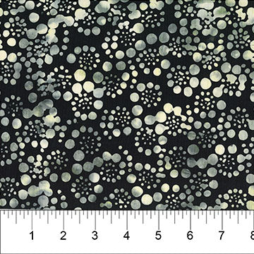 Black Bubble Cluster Bubble Pop 83705-99 Cotton 44”/45” Fabric Per Yard