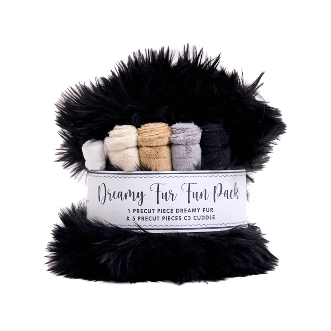 Black Dreamy Fur Fun Pack