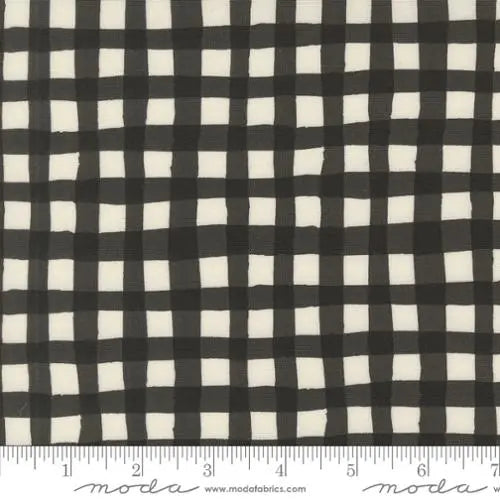 Black Emmitt And Ivy Winter Plaids 44"/45" Fabric Per Yard