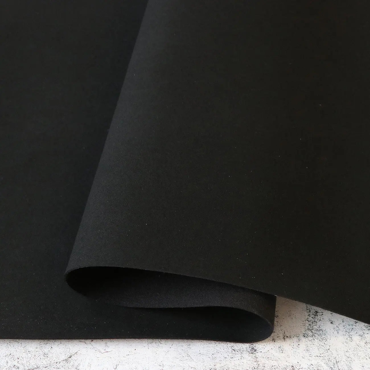 Black Microsuede 1/2yds - Linda's Electric Quilters