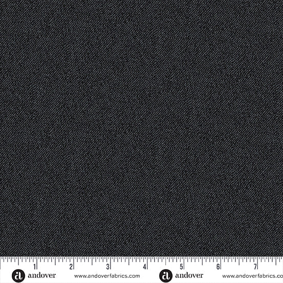 Black Phosphor Cotton Wideback Fabric