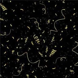 Winter Rose Holiday Metallic Confetti Cotton 44"/45" Fabric Per Yard