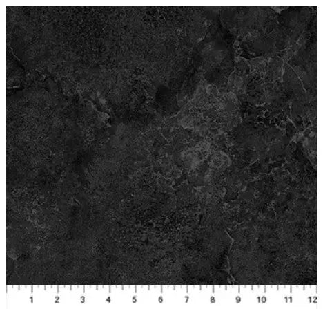 Black Stonehenge Basics Flannel Wideback Fabric per yard