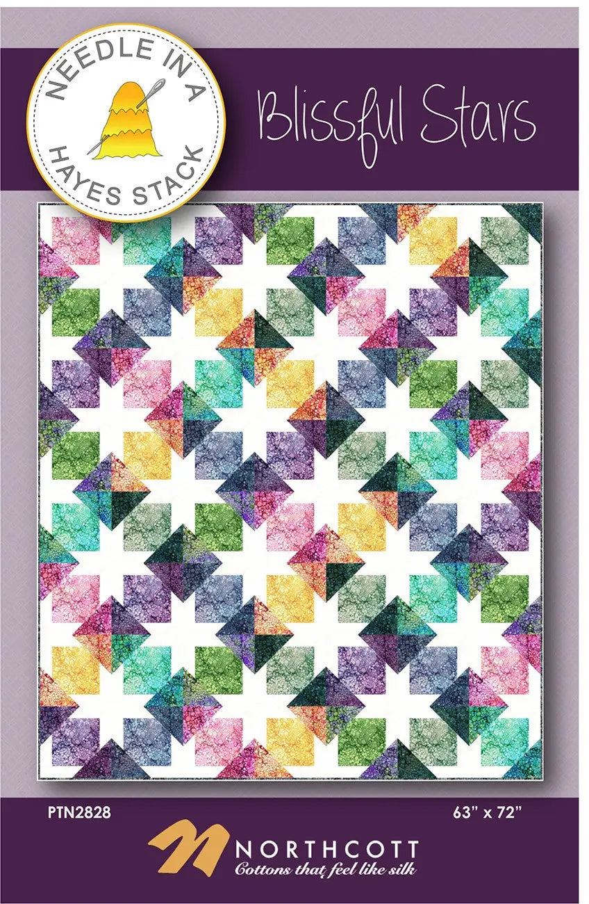 Blissful Stars - Linda's Electric Quilters