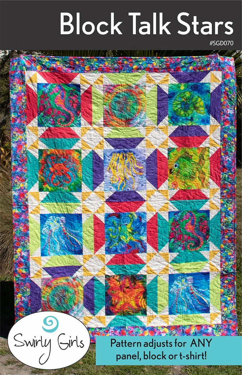Block Talk Stars - Linda's Electric Quilters