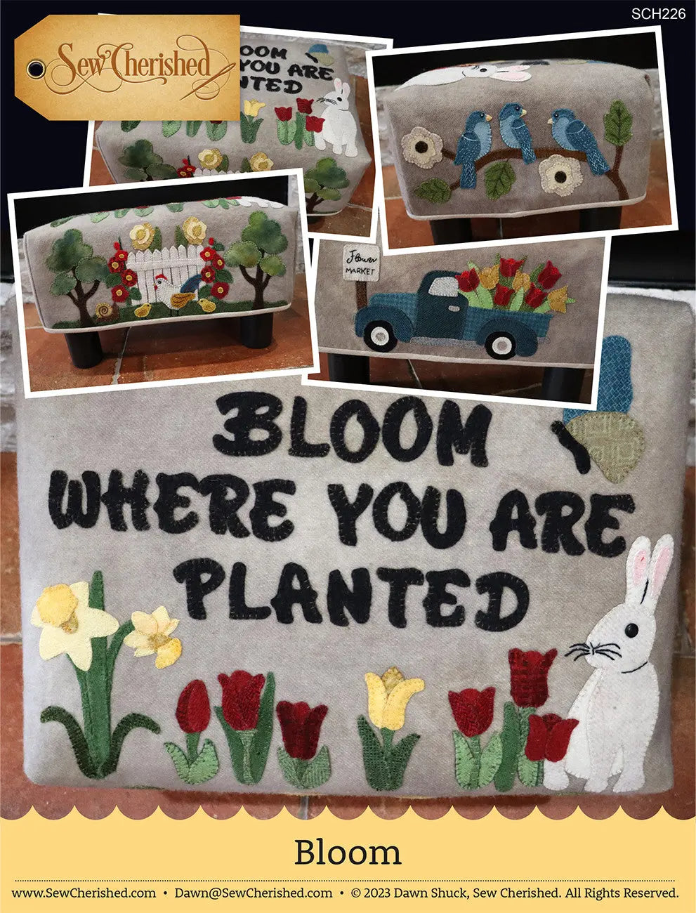 Bloom - Linda's Electric Quilters
