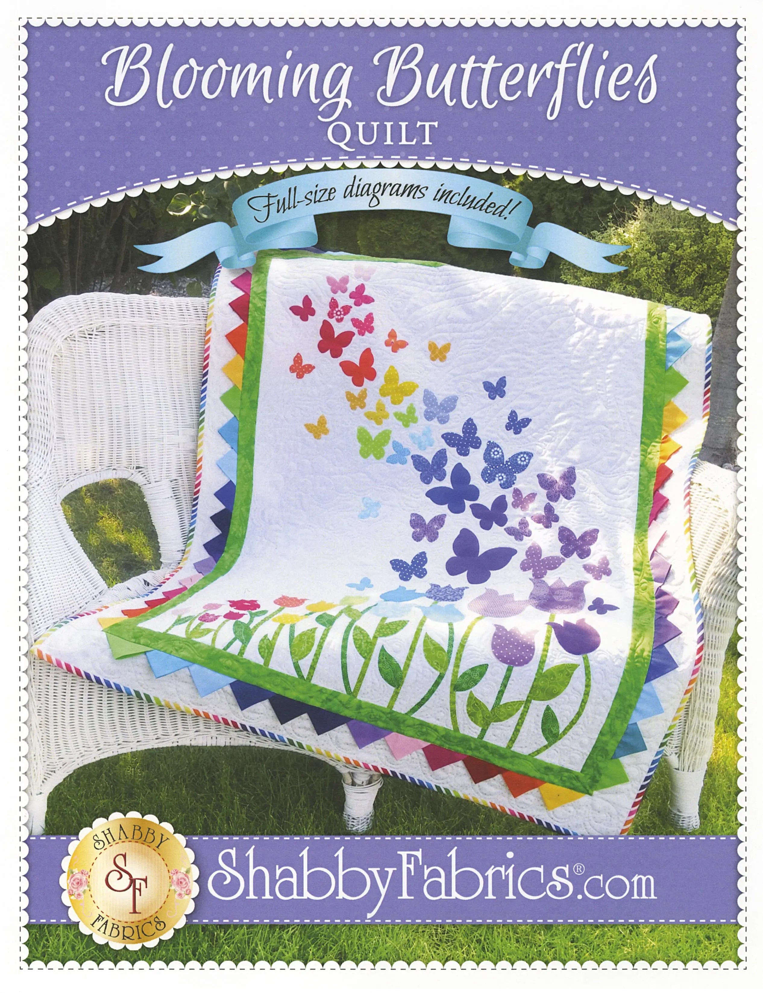 Blooming Butterflies Quilt - Linda's Electric Quilters
