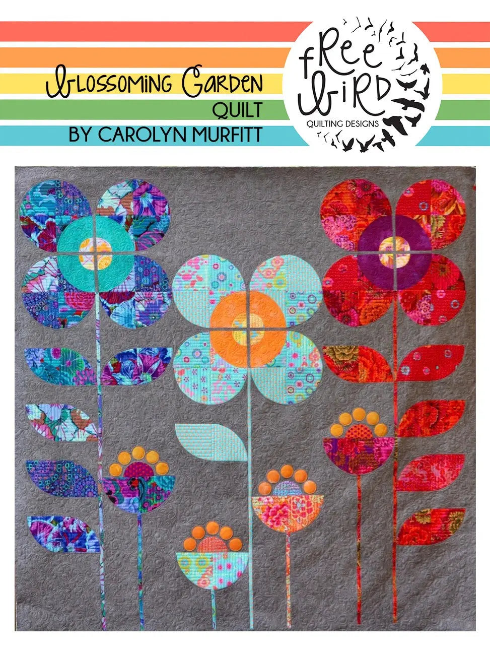 Blossoming Garden Quilt Pattern - Linda's Electric Quilters