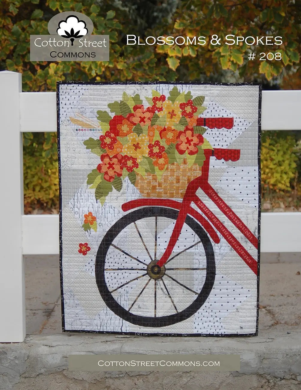 Blossoms And Spokes - Linda's Electric Quilters