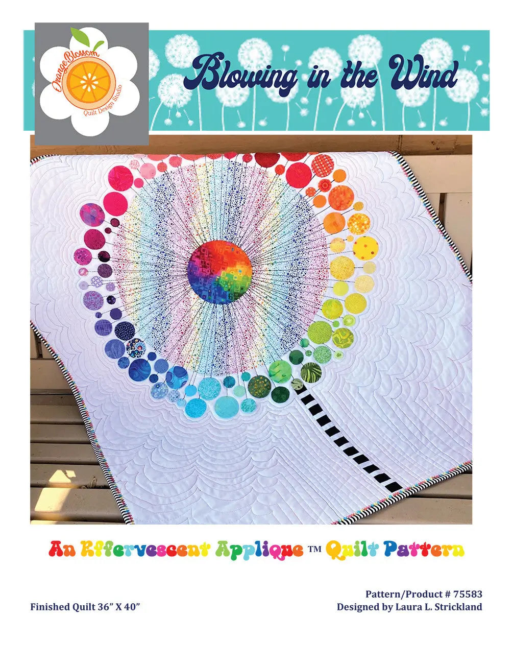 Blowing In the Wind Pattern - Linda's Electric Quilters