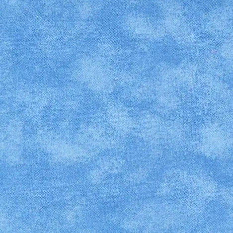 Blue Azure Color Waves Cotton Wideback Fabric per yard - Linda's Electric Quilters